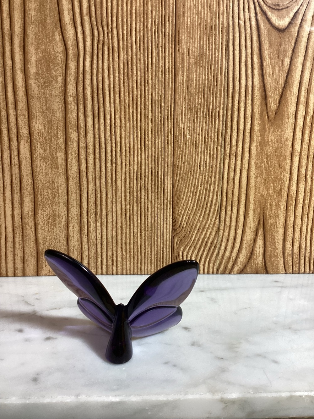 Baccarat Purple Lucky Butterfly Collection 3” - Picture 5 of 10
